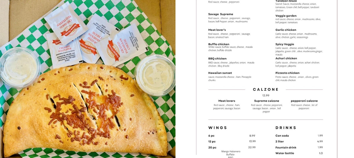 Calzone italia
